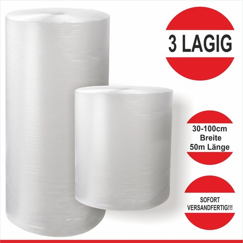 Luftpolsterfolie lagig 100cm - lagig,