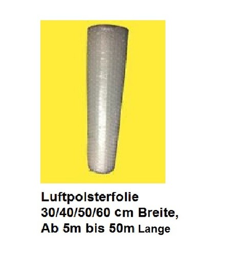 Luftpolsterfolie 30cm 50m - luftpolsterfolie, x